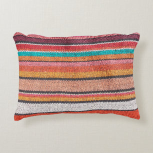 Almofada Decorativa Colorido mexicano, ao estilo peruano, a superfíci