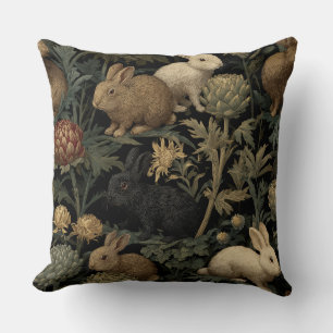 Almofada Decorativa com Coelhinhos de William Morr