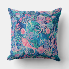 Almofada decorativa com gráfico elegante