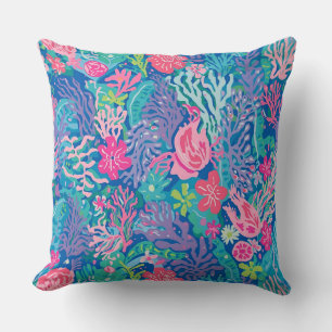 Almofada decorativa com gráfico elegante
