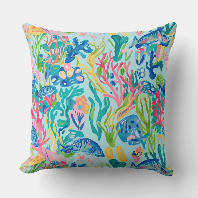 Almofada decorativa com gráfico elegante (Frente)