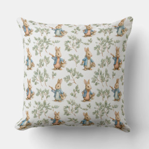 Almofada Decorativa com Padrão de Coelho