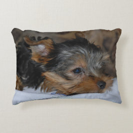 almofada decorativa com um cachorrinho