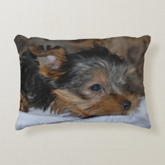 almofada decorativa com um cachorrinho