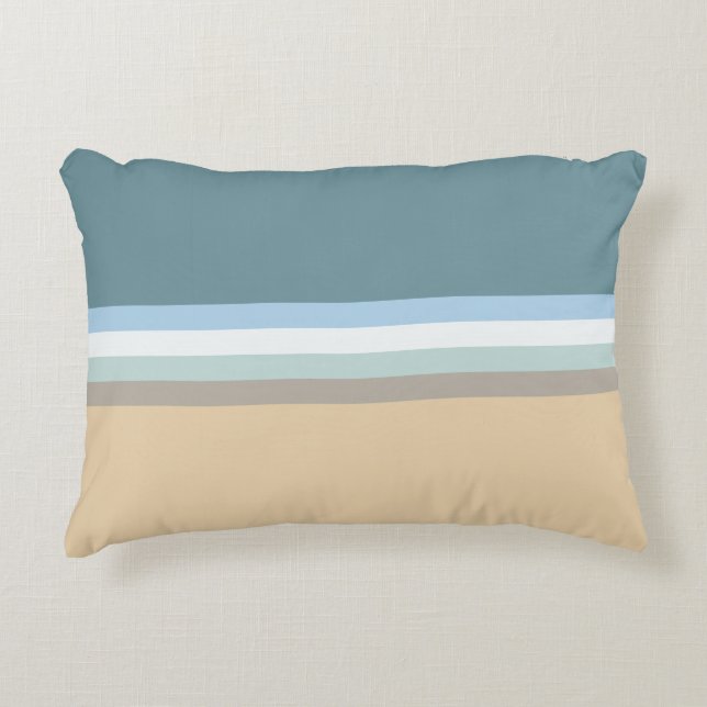 Almofada Decorativa Combinação de seis cores (Frente)