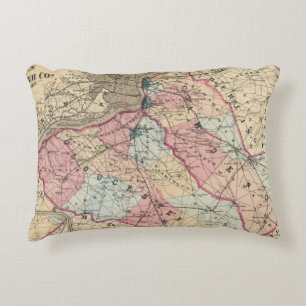 Almofada Decorativa Condados de Camden, Gloucester, NJ