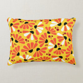 Almofada Decorativa Coneflower Confetti em Lemon Yellow