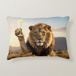Almofada Decorativa Congratulations Lion