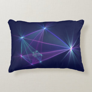 Almofada Decorativa Constelação, Abstrato Fantasy Arte Fractal