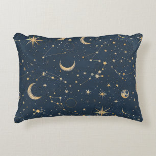 Almofada Decorativa Constelação Celestial - Noite Estelar (1)