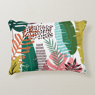 Almofada Decorativa Contexto tropical sem costura com Monstera