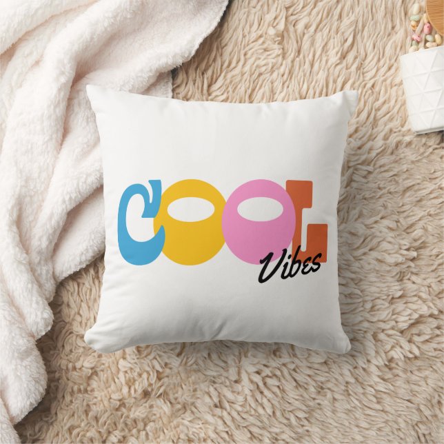 Almofada Decorativa Cool Vibes (Cobertor)
