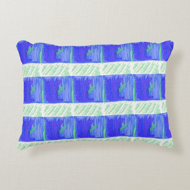 Almofada Decorativa Coolest Abstract Accent Pillow (Frente)
