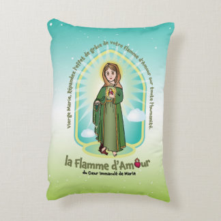 Almofada Decorativa Cor Bg Infantil FOL Mary Icon + Oração da Unidade 