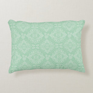 Almofada Decorativa Cor damasco verde
