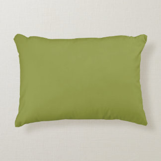 Almofada Decorativa Cor Sólida Verde Abacate Sage #939c43