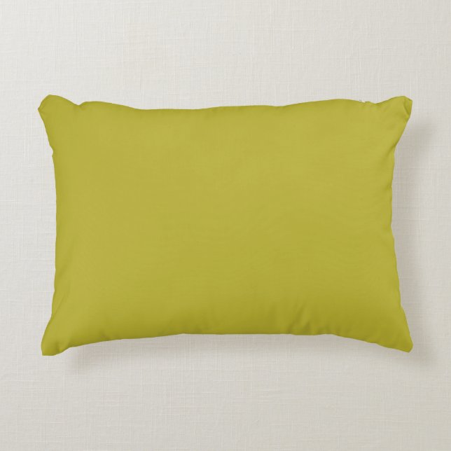 Almofada Decorativa Cor Sólida Verde Amarelo CHARTREUSE (Frente)