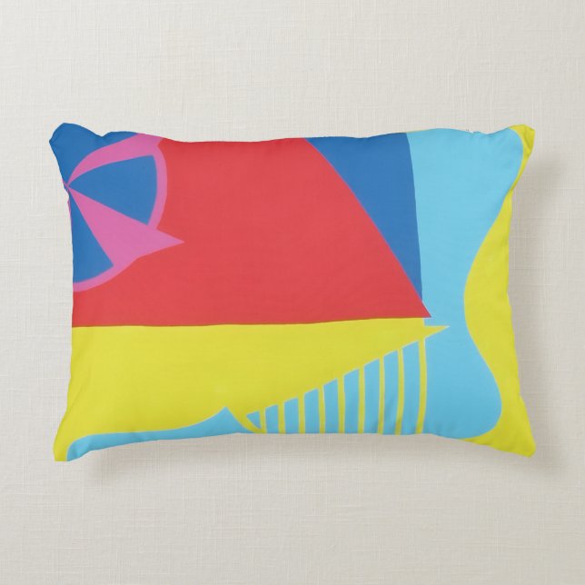 Almofada Decorativa Cores Bonitas e Vibrantes! (Frente)