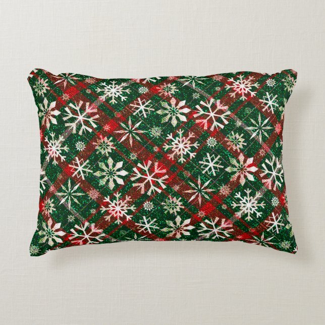 Almofada Decorativa Cores de Natal (Frente)