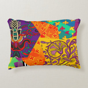 Almofada Decorativa Corpo Festivo Turco Indiano Mandala