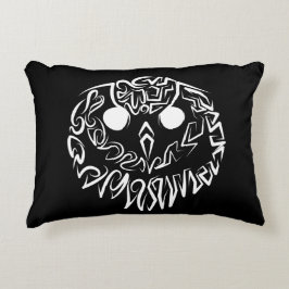 Almofada Decorativa Coruja Branca e Negra