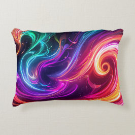 Almofada Decorativa Cosmic Flowing Swirls