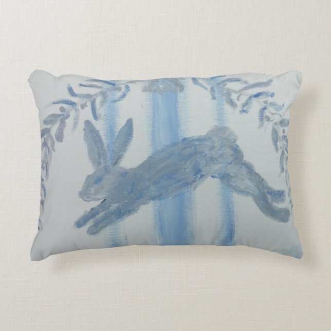 Almofada Decorativa Country French Bunny Rabbit (Frente)