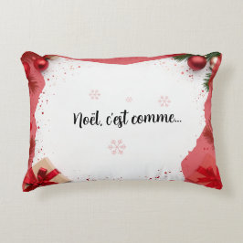Almofada Decorativa Coussin Noel c'est comme