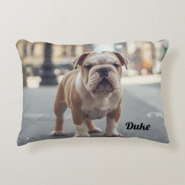 Almofada Decorativa Cozy Bulldog Personalizado