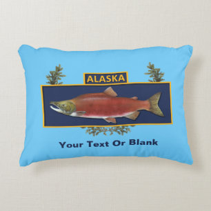 Almofada Decorativa Crachá de pescadores do Alaska Combate