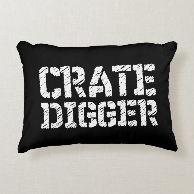 Almofada Decorativa Crate Digger (Frente)