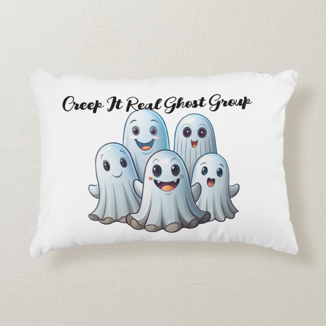 Almofada Decorativa Creep It Real: Travesseiro decorativo do Grupo Gho (Frente)