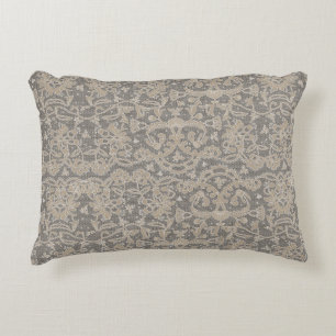 Almofada Decorativa Criação de Bordados Crochet