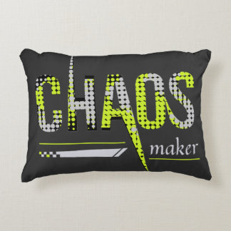 Almofada Decorativa Criador de Caos Engraçado