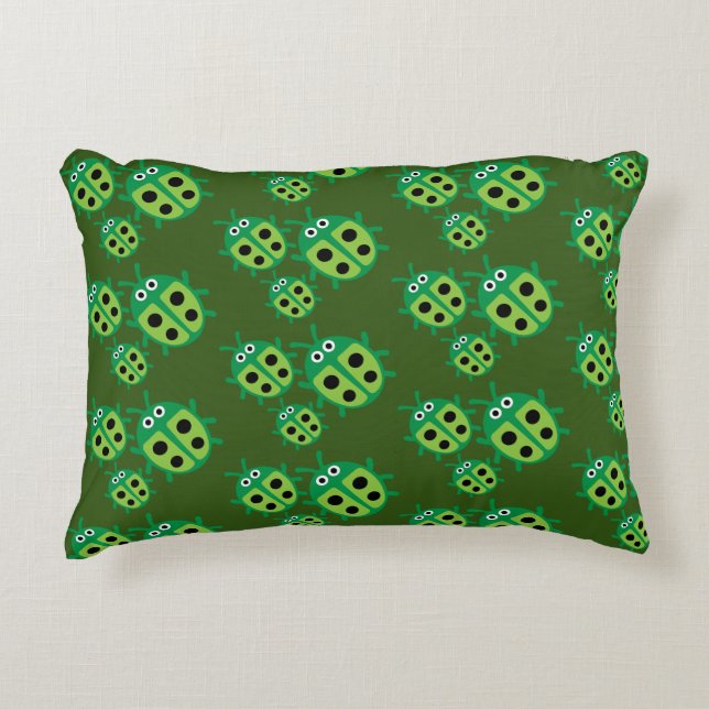 Almofada Decorativa Crianças, ladybird Ladybug (Frente)