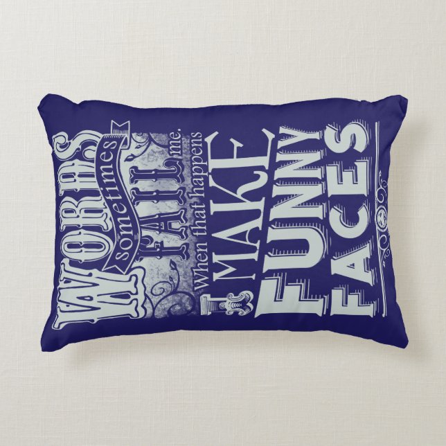 Almofada Decorativa Criar Rostos (Frente)