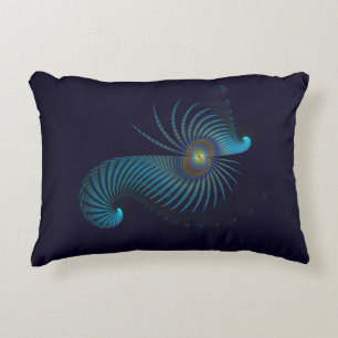 Almofada Decorativa Criatura do Mar de Alienígena Bioluminescente