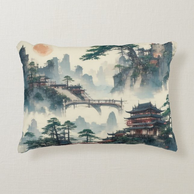 Almofada Decorativa Crie sua própria imagem personalizada do Design Vi (Frente)