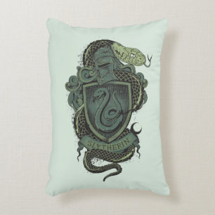 Almofada Decorativa Crista de Harry Potter   Slytherin