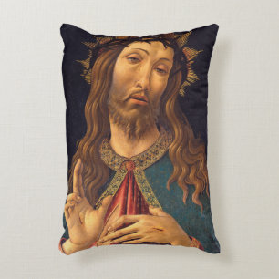 Almofada Decorativa Cristo Coroado com Espinhos por Sandro Botticelli
