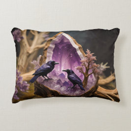 Almofada Decorativa Crows Ravens Ameyst Crystal Fantasy