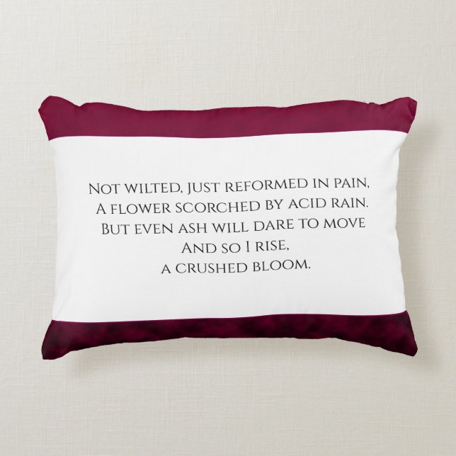 Almofada Decorativa Crushed Bloom (Frente)