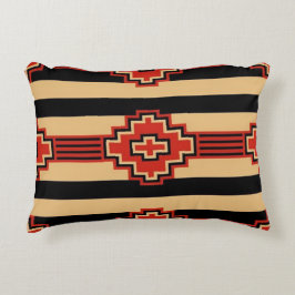 Almofada Decorativa Cruz Nativa Americana do Sudoeste