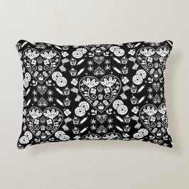 Almofada Decorativa Cupcake Baking Folk Art