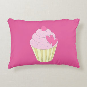 Almofada Decorativa cupcake decorado ilusima