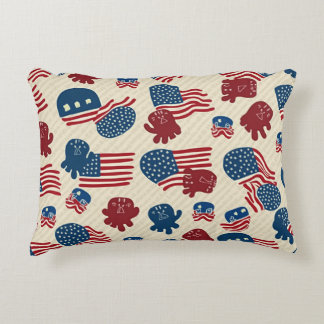 Almofada Decorativa Cushions com vários símbolos da América