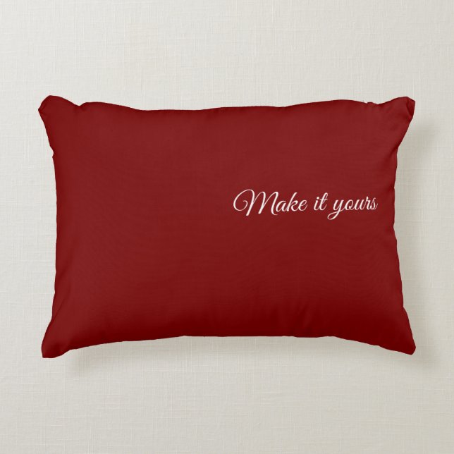 Almofada Decorativa Custom Name Throw Pillow – Geometric Gradient Desi (Frente)