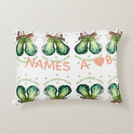 Almofada Decorativa Custom Perfect Pear Crystal Valentine Gift