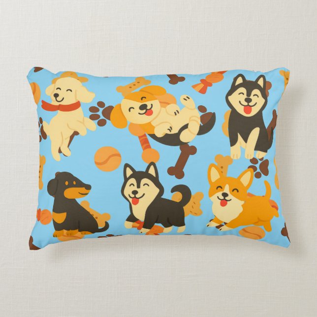 Almofada Decorativa Cute Puppies (Frente)