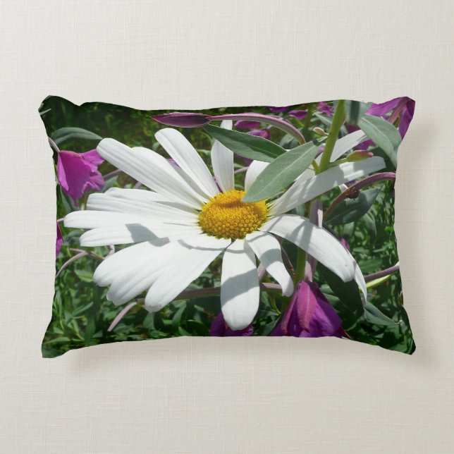 Almofada Decorativa Daisy e Fireweed (Frente)